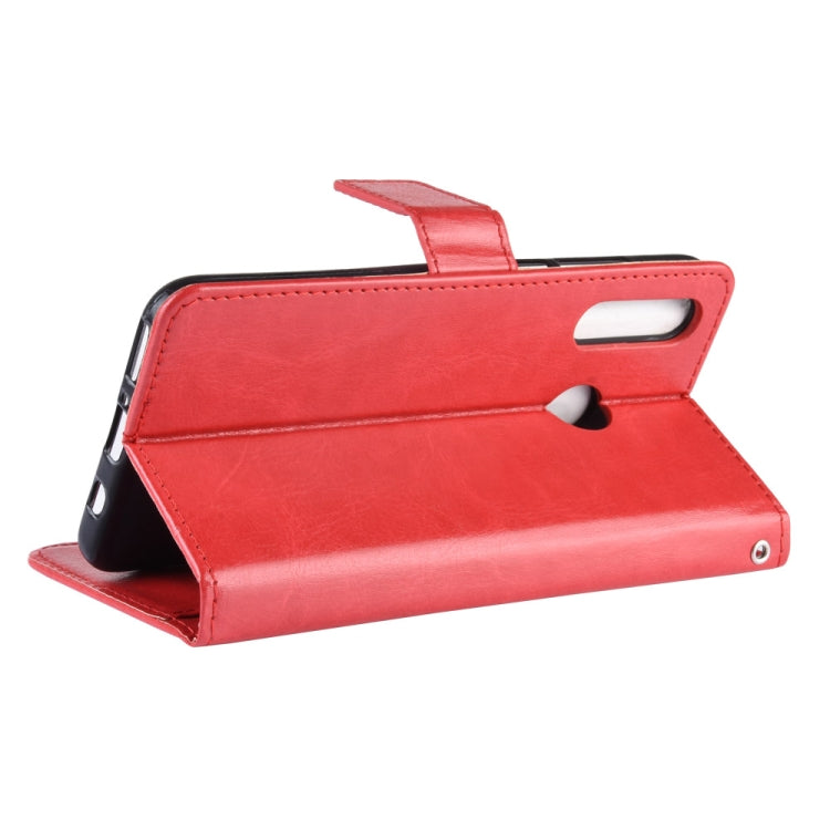 Retro Crazy Horse Texture Horizontal Flip Leather Case for Huawei Enjoy 9s (P Smart+ 2019) , with Holder & Card Slots & Photo Frame