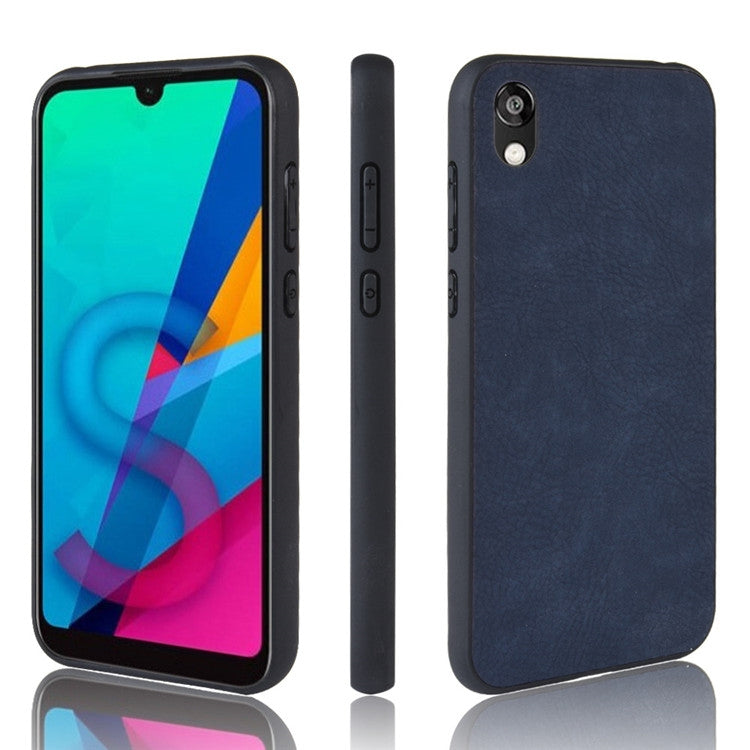 Shockproof Sheep Skin PC + PU + TPU Case for Huawei Honor 8S