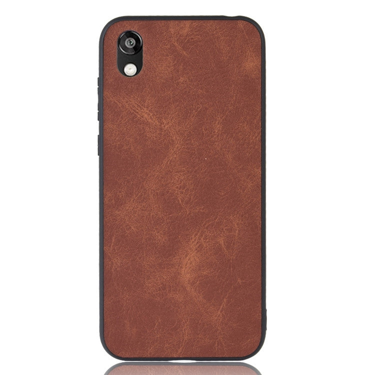 Shockproof Sheep Skin PC + PU + TPU Case for Huawei Honor 8S