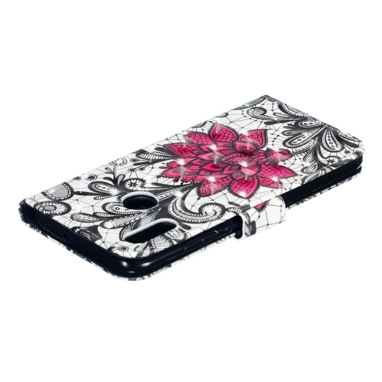 3D Pattern Colored Drawing Horizontal Flip Leather Case for Huawei P Smart+ (2019) & P Smart (2019) & Enjoy 9S , with Holder & Card Slots & Wallet & Lanyard