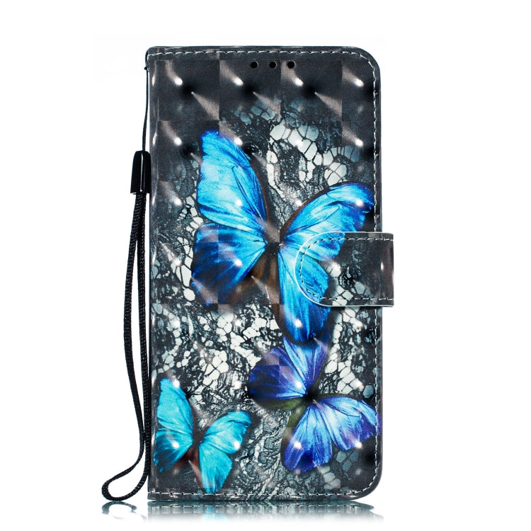 3D Pattern Colored Drawing Horizontal Flip Leather Case for Huawei P Smart+ (2019) & P Smart (2019) & Enjoy 9S , with Holder & Card Slots & Wallet & Lanyard