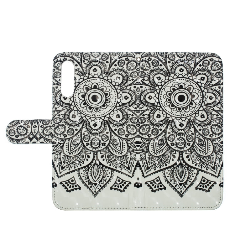 3D Pattern Colored Drawing Horizontal Flip Leather Case for Huawei Y5 (2019) & Glory 8S , with Holder & Card Slots & Wallet & Lanyard