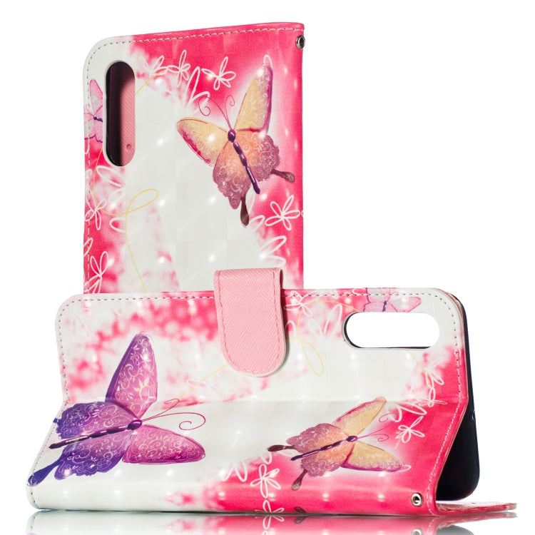 3D Pattern Colored Drawing Horizontal Flip Leather Case for Huawei Y5 (2019) & Glory 8S , with Holder & Card Slots & Wallet & Lanyard