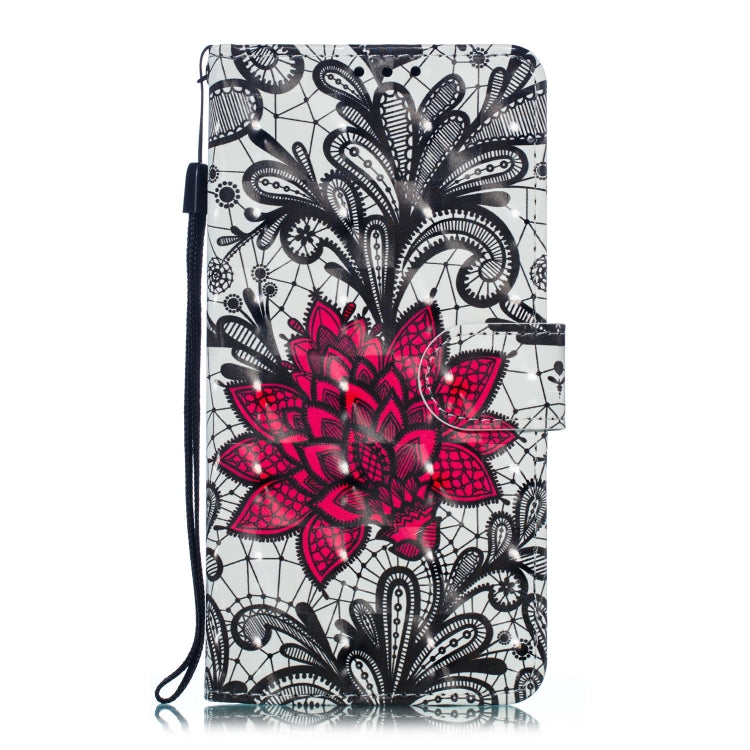 3D Pattern Colored Drawing Horizontal Flip Leather Case for Huawei Y5 (2019) & Glory 8S , with Holder & Card Slots & Wallet & Lanyard