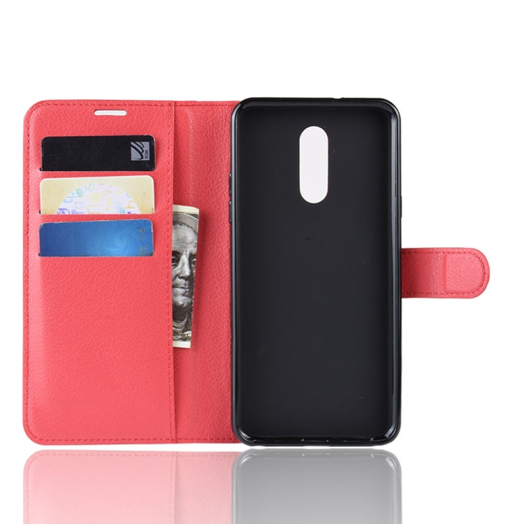 Litchi Texture Horizontal Flip Leather Case for LG Stylo 5, with Holder & Card Slots & Wallet