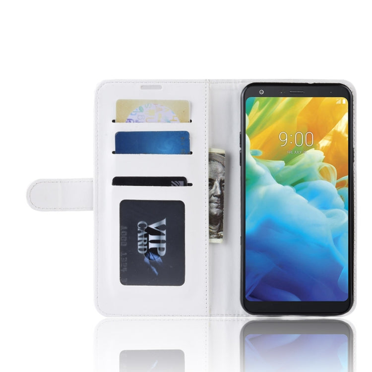 Crazy Horse Texture Horizontal Flip PU Leather Case for LG Q Stylo 5, with Wallet & Holder & Card Slots & Photo Frame