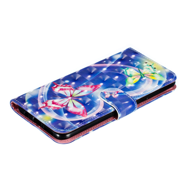 3D Pattern Colored Drawing Horizontal Flip Leather Case for Huawei Y6 Pro (2019) , with Holder & Card Slots & Wallet & Lanyard