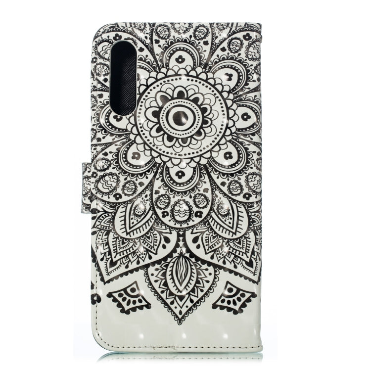 3D Pattern Colored Drawing Horizontal Flip Leather Case for Huawei Y6 Pro (2019) , with Holder & Card Slots & Wallet & Lanyard