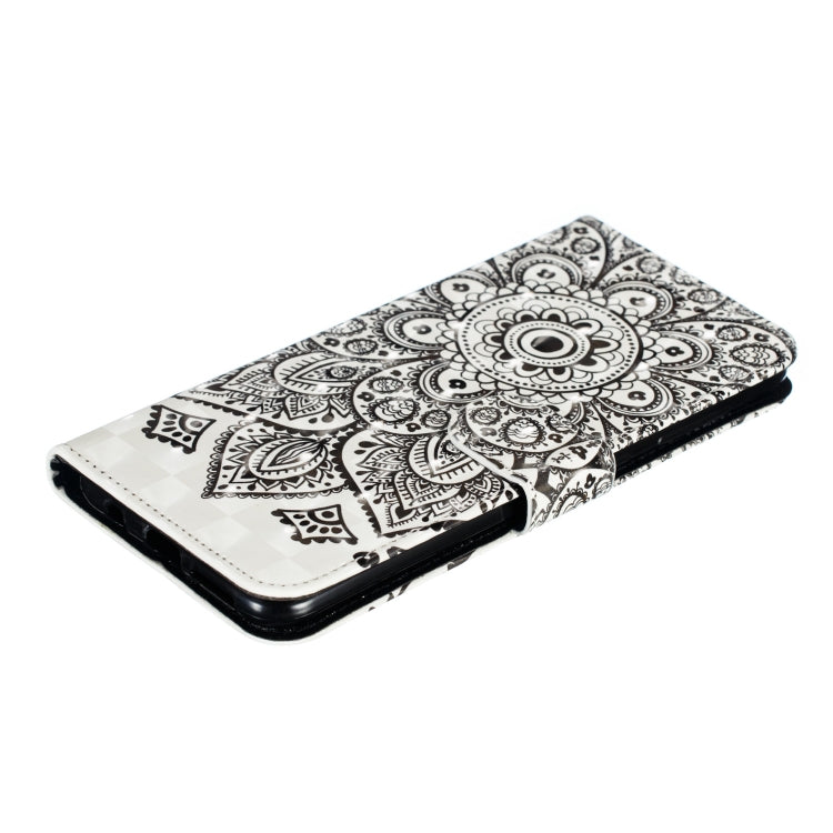 3D Pattern Colored Drawing Horizontal Flip Leather Case for Huawei Y6 Pro (2019) , with Holder & Card Slots & Wallet & Lanyard