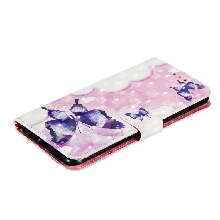 3D Pattern Colored Drawing Horizontal Flip Leather Case for Huawei Y6 Pro (2019) , with Holder & Card Slots & Wallet & Lanyard