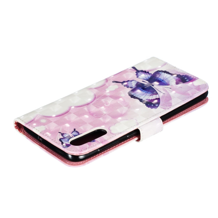 3D Pattern Colored Drawing Horizontal Flip Leather Case for Huawei Y6 Pro (2019) , with Holder & Card Slots & Wallet & Lanyard