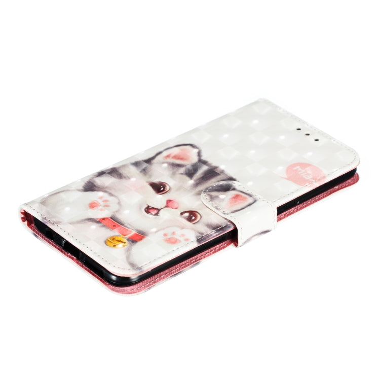 3D Pattern Colored Drawing Horizontal Flip Leather Case for Huawei Y6 Pro (2019) , with Holder & Card Slots & Wallet & Lanyard