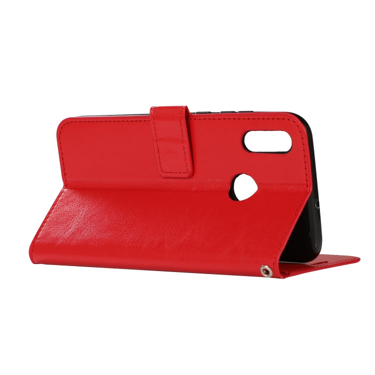 Crazy Horse Texture Horizontal Flip Leather Case with Holder & Card Slots & Wallet & Photo Frame for Huawei Honor 10 lite