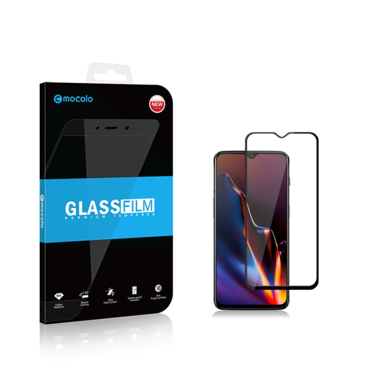 mocolo 0.33mm 9H 2.5D Full Glue Tempered Glass Film for Oneplus 6T