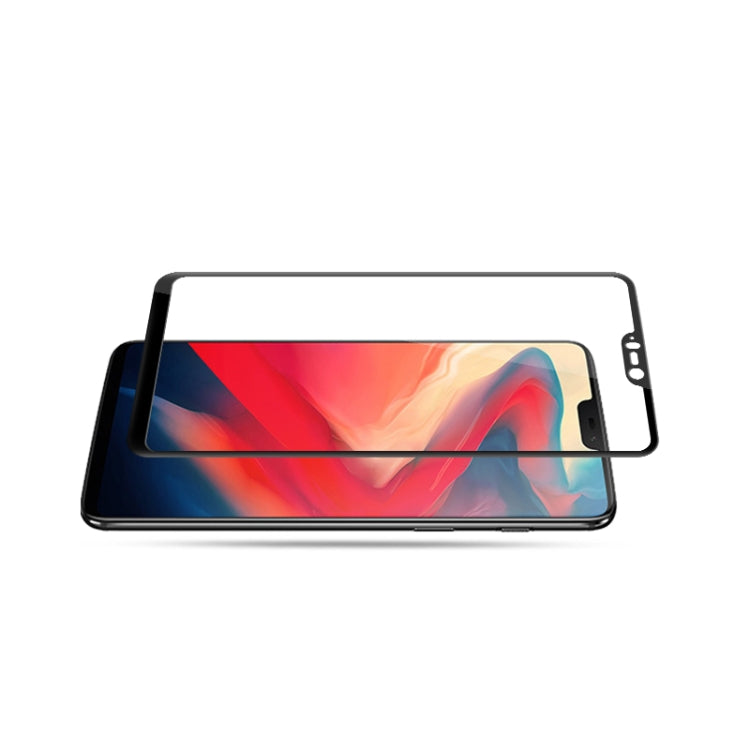 10 PCS mocolo 0.33mm 9H 2.5D Silk Print Tempered Glass Film for OnePlus 6