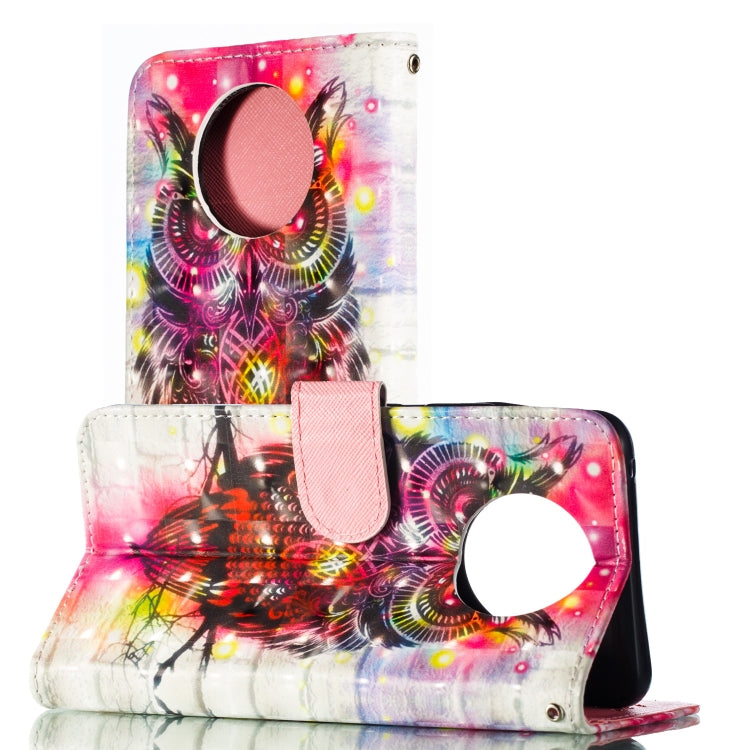 3D Pattern Colored Drawing Horizontal Flip Leather Case for Nokia 9 PureView , with Holder & Card Slots & Wallet & Lanyard