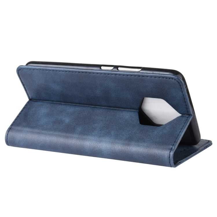 Magnetic Buckle Retro Crazy Horse Texture Horizontal Flip Leather Case for Nokia 9 PureView, with Holder & Card Slots & Photo Frame