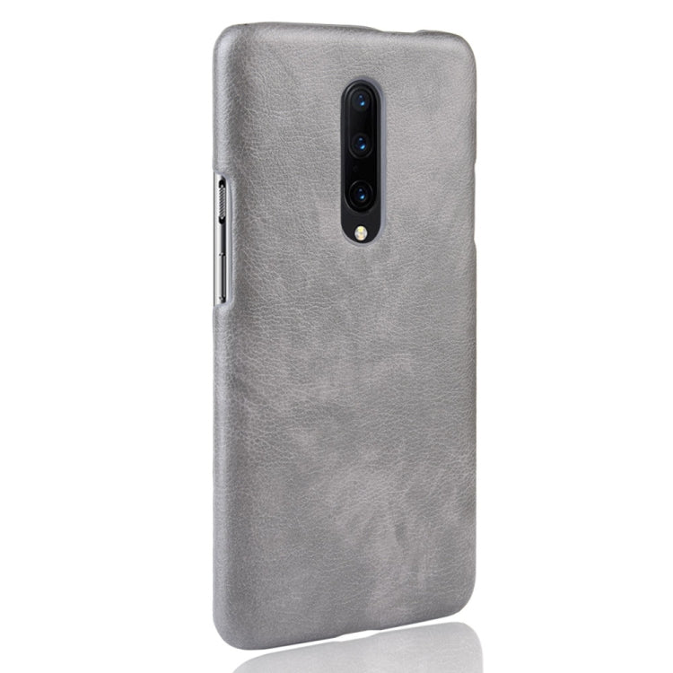 Shockproof Litchi Texture PC + PU Case for OnePlus 7 Pro