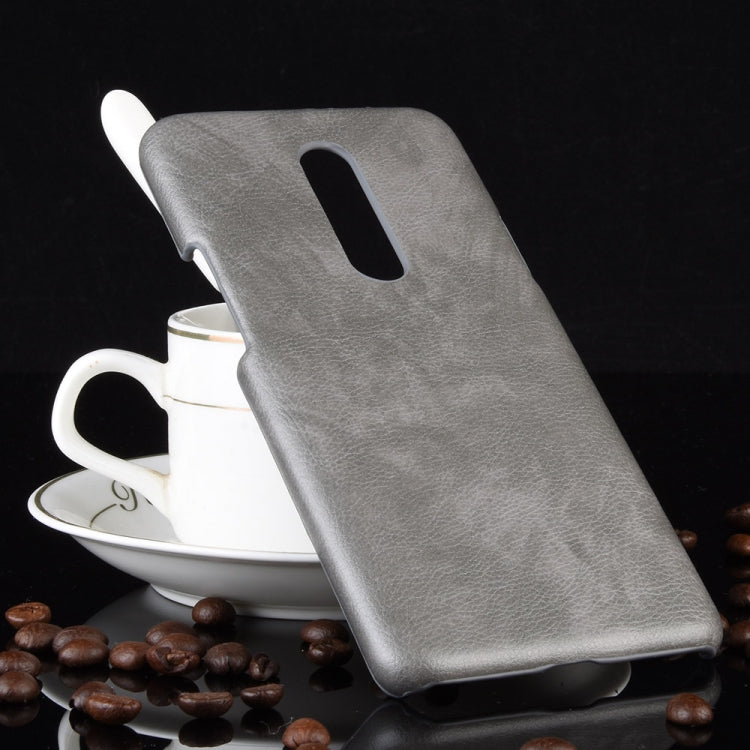 Shockproof Litchi Texture PC + PU Case for OnePlus 7 Pro