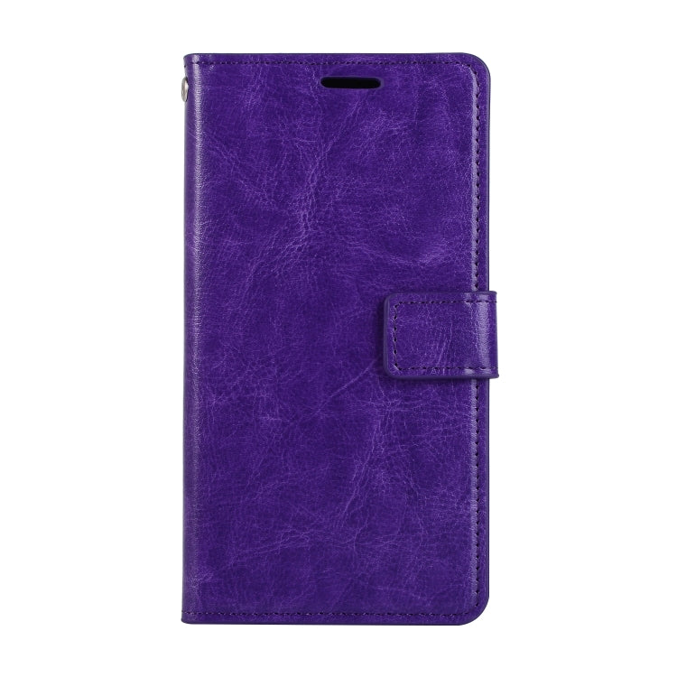 Crazy Horse Texture Horizontal Flip Leather Case with Holder & Card Slots & Wallet & Photo Frame for Huawei P20 Lite