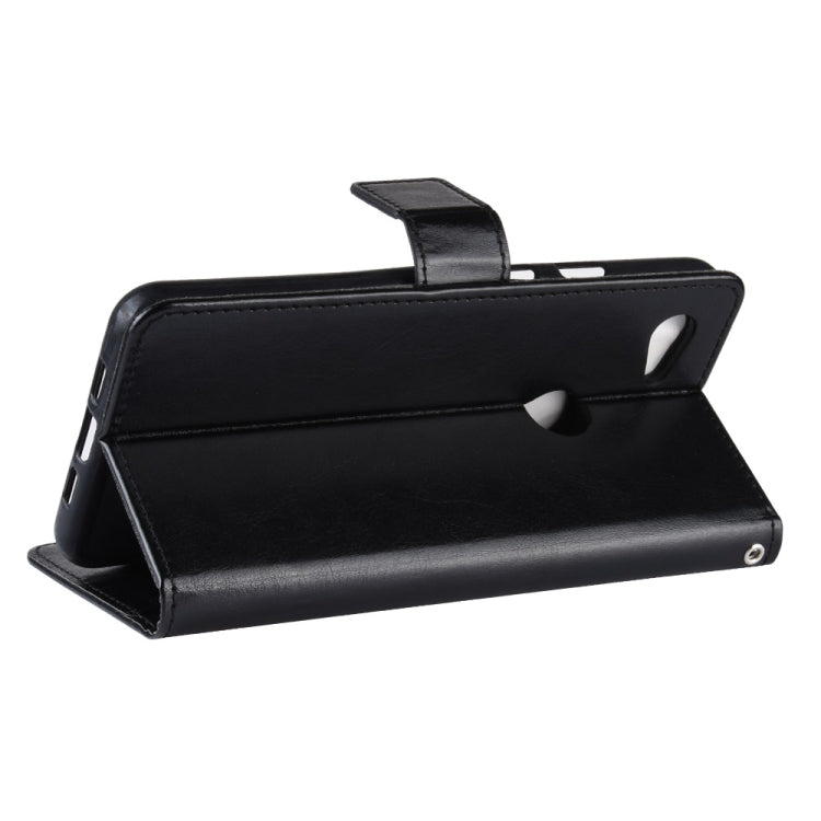 Retro Crazy Horse Texture Horizontal Flip Leather Case for Google Pixel 3a, with Holder & Card Slots & Photo Frame