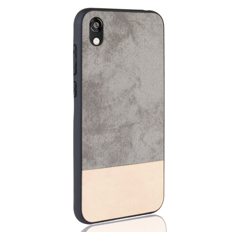 Shockproof Color Matching Denim PC + PU + TPU Protective Case for Huawei Y5 (2019) / Honor 8S