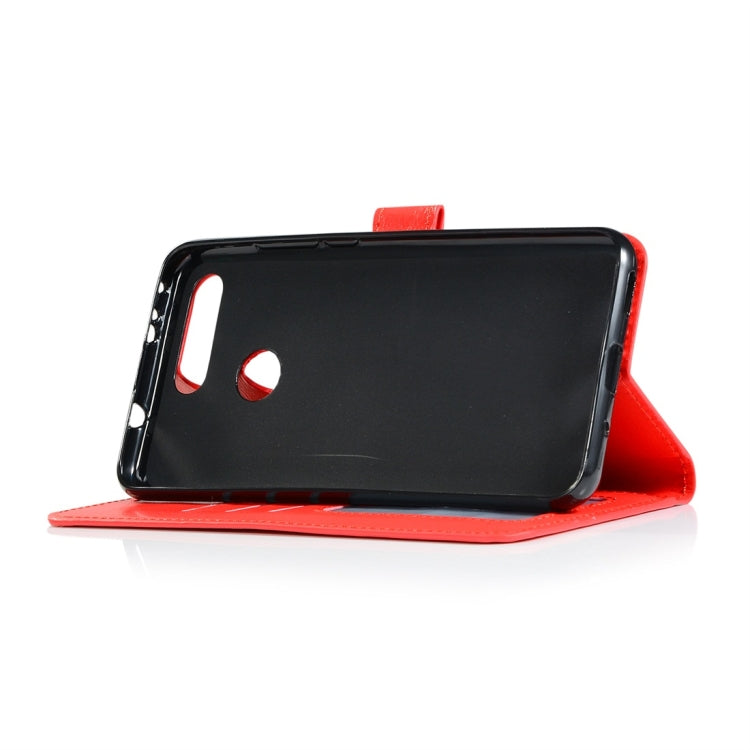 Crazy Horse Texture Horizontal Flip Leather Case with Holder & Card Slots & Wallet & Photo Frame for Huawei Honor V20