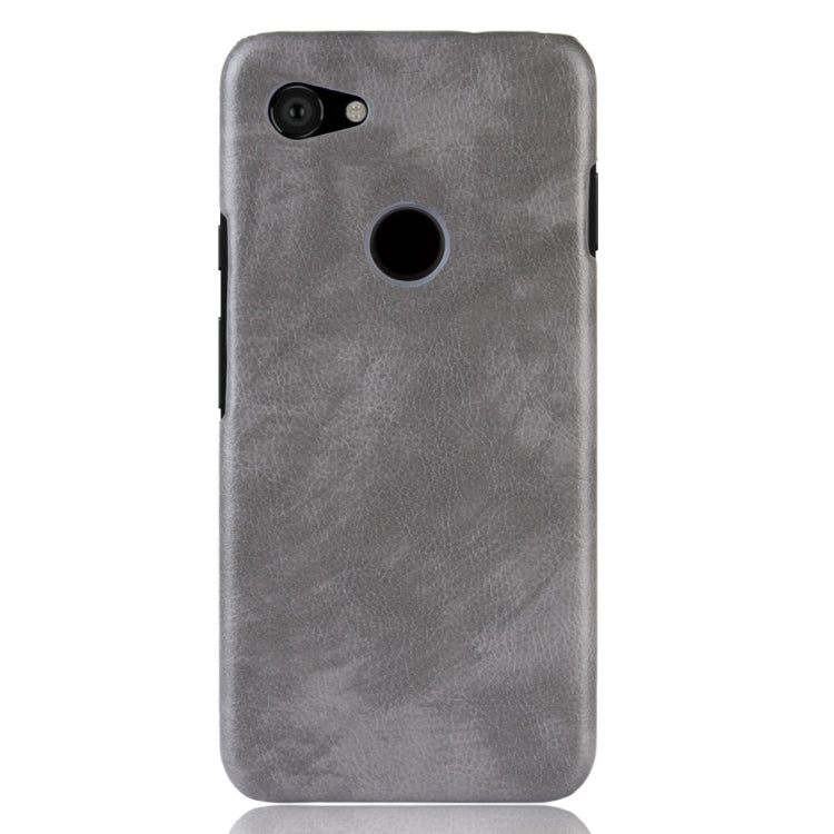 Shockproof Litchi Texture PC + PU Case for Google Pixel 3a XL