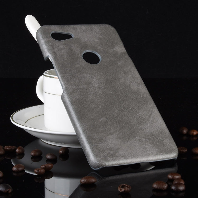 Shockproof Litchi Texture PC + PU Case for Google Pixel 3a