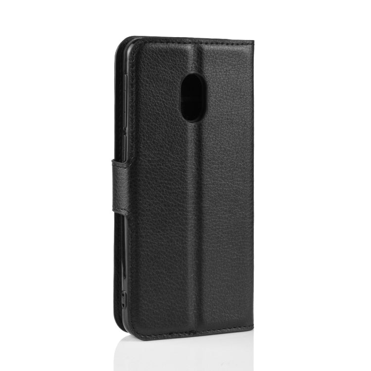 Litchi Texture Horizontal Flip Leather Case for Alcatel 1C 2019, with Holder & Card Slots & Wallet