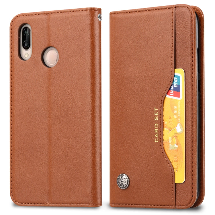 Knead Skin Texture Horizontal Flip Leather Case for Xiaomi Redmi Note 7 & 7 Pro, with Photo Frame & Holder & Card Slots & Wallet