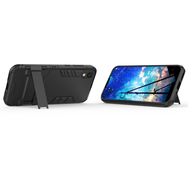 Shockproof PC + TPU Case for Huawei Honor 8S, with Holder