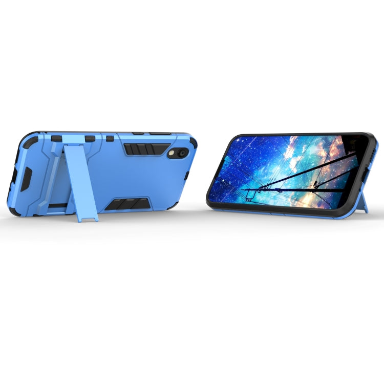 Shockproof PC + TPU Case for Huawei Honor 8S, with Holder