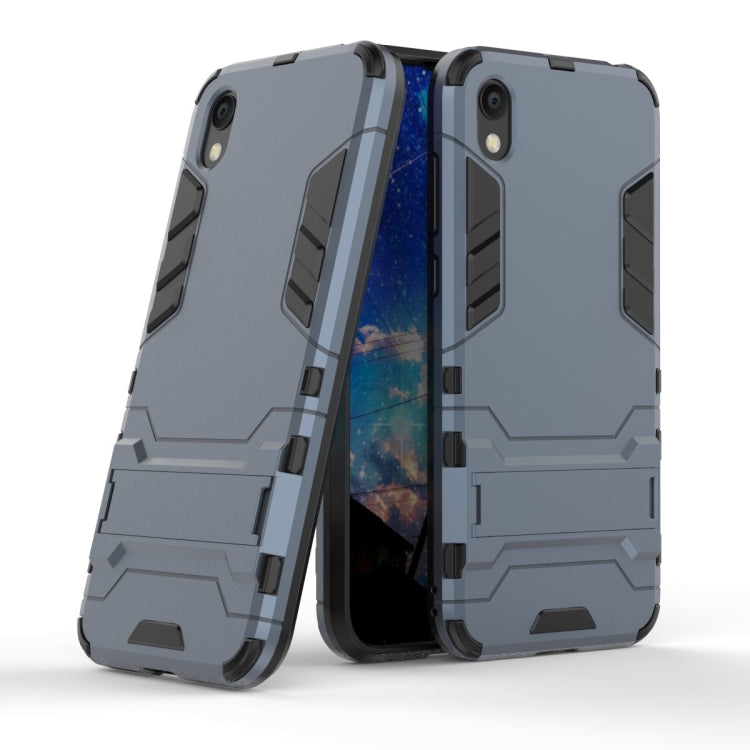 Shockproof PC + TPU Case for Huawei Honor 8S, with Holder