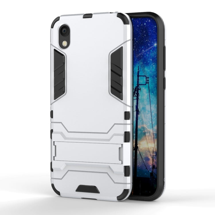 Shockproof PC + TPU Case for Huawei Honor 8S, with Holder