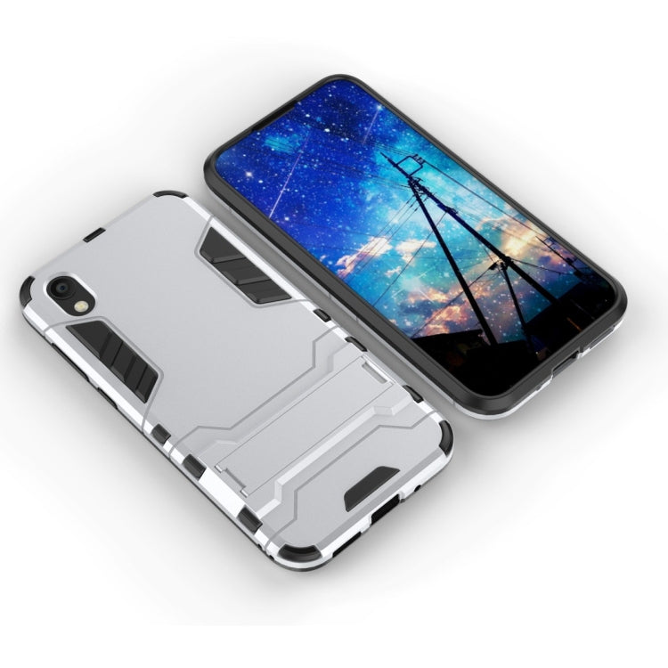 Shockproof PC + TPU Case for Huawei Honor 8S, with Holder