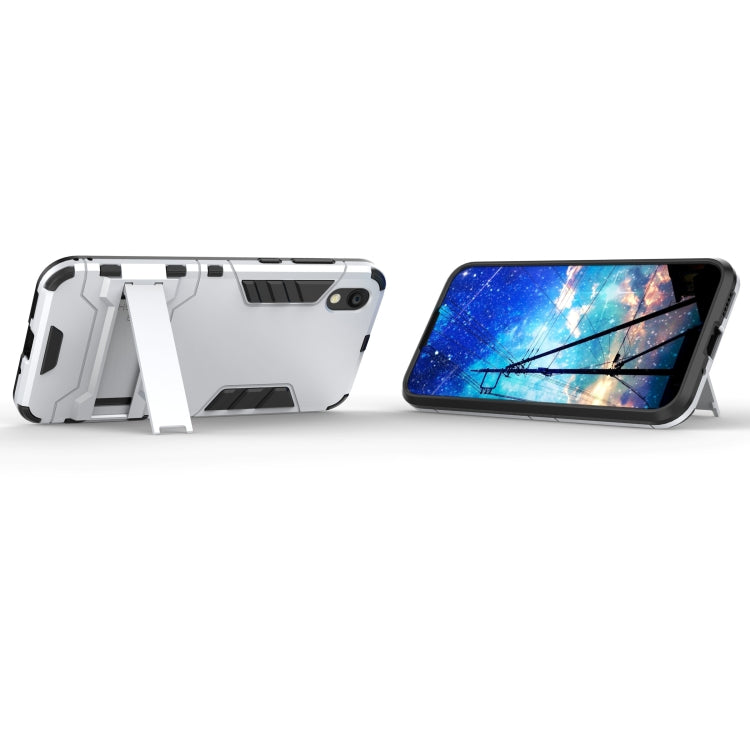 Shockproof PC + TPU Case for Huawei Honor 8S, with Holder