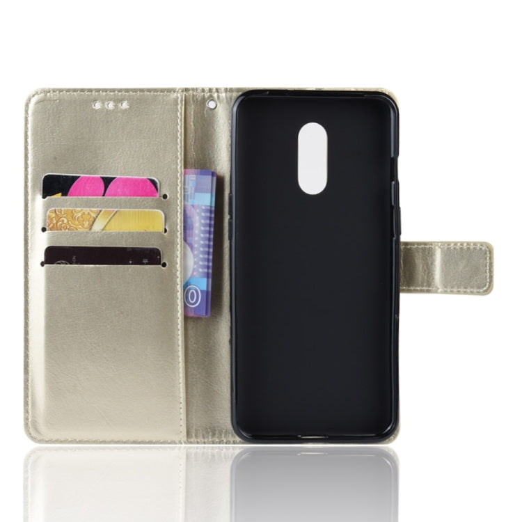 Retro Crazy Horse Texture Horizontal Flip Leather Case for OnePlus 7, with Holder & Card Slots & Photo Frame