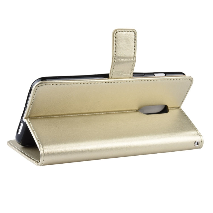 Retro Crazy Horse Texture Horizontal Flip Leather Case for OnePlus 7, with Holder & Card Slots & Photo Frame