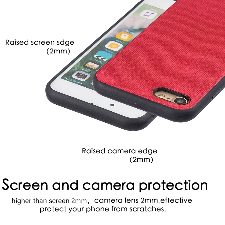 Shockproof Matching Denim PC + PU + TPU Protective Case for iPhone 8 & 7