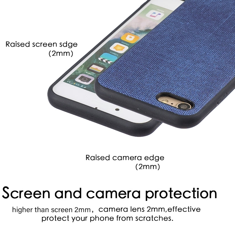 Shockproof Matching Denim PC + PU + TPU Protective Case for iPhone 8 & 7