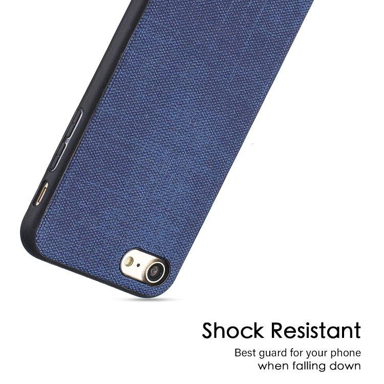 Shockproof Matching Denim PC + PU + TPU Protective Case for iPhone 8 & 7
