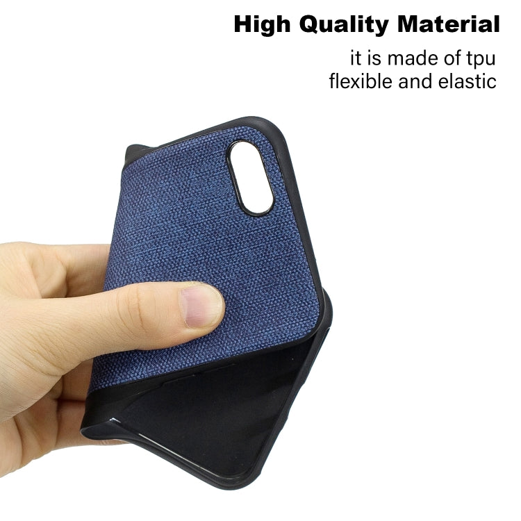 Shockproof Matching Denim PC + PU + TPU Protective Case for iPhone 8 & 7