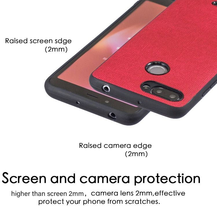 Shockproof Matching Denim PC + PU + TPU Protective Case for Xiaomi Redmi 6A