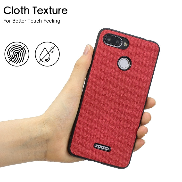 Shockproof Matching Denim PC + PU + TPU Protective Case for Xiaomi Redmi 6A