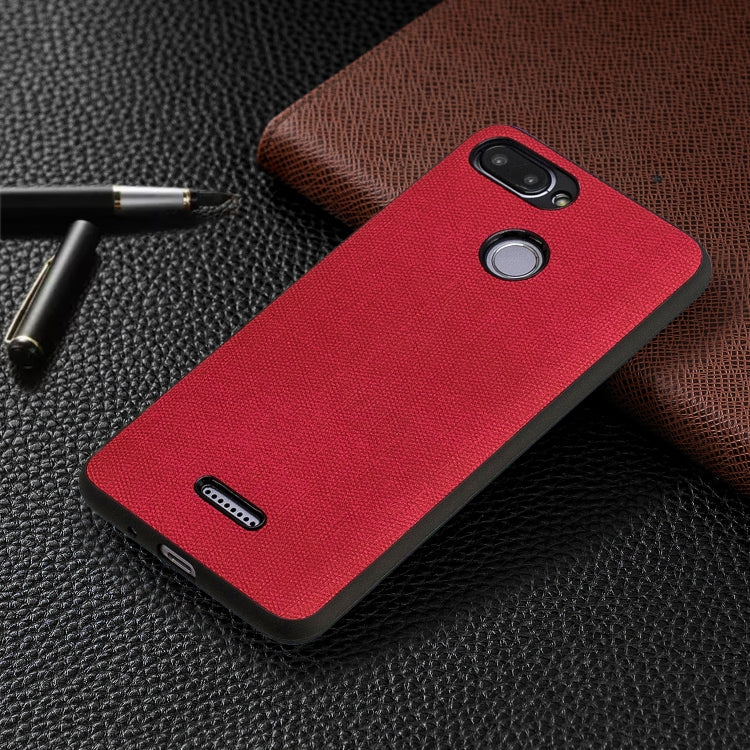 Shockproof Matching Denim PC + PU + TPU Protective Case for Xiaomi Redmi 6A