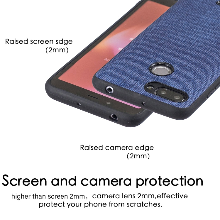 Shockproof Matching Denim PC + PU + TPU Protective Case for Xiaomi Redmi 6A