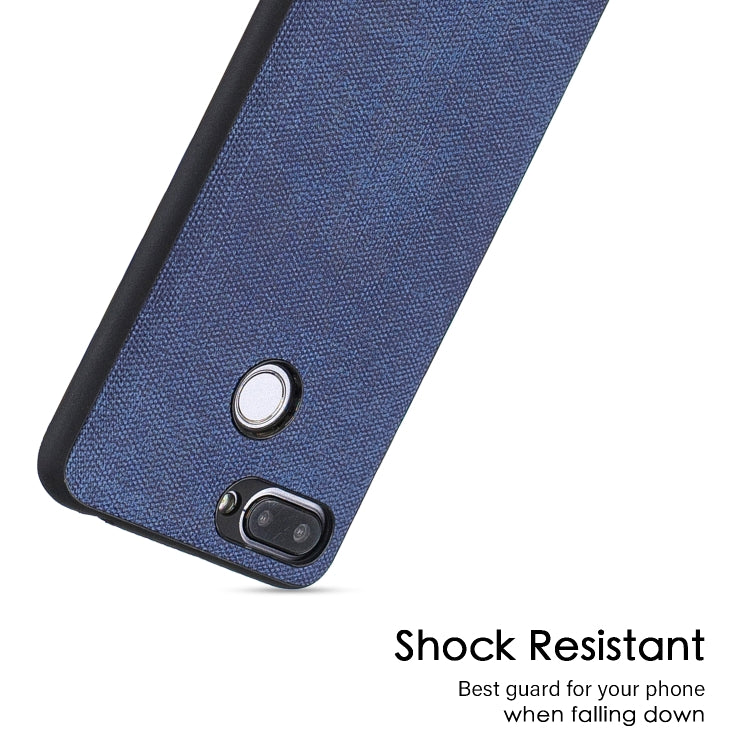 Shockproof Matching Denim PC + PU + TPU Protective Case for Xiaomi Redmi 6A