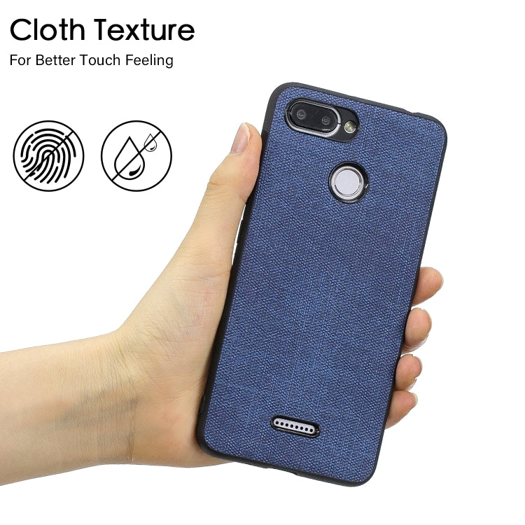 Shockproof Matching Denim PC + PU + TPU Protective Case for Xiaomi Redmi 6A