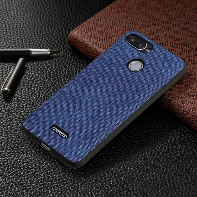 Shockproof Matching Denim PC + PU + TPU Protective Case for Xiaomi Redmi 6A